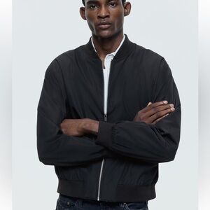 H&M Black Men's Lightweight Bomber Jacket